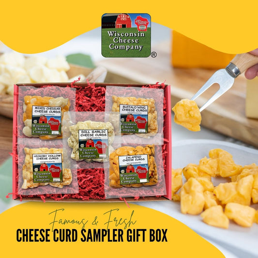 Cheese Curd Sampler Gift Box