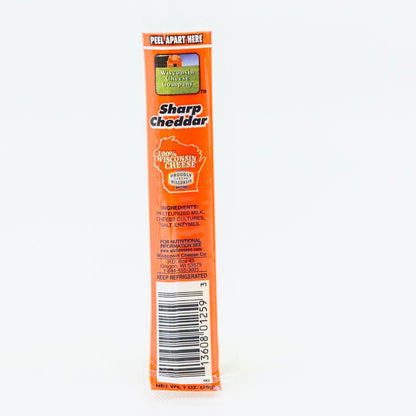 Sharp Cheddar Cheese Snack Sticks, 1 oz. Per Stick, 24 Count