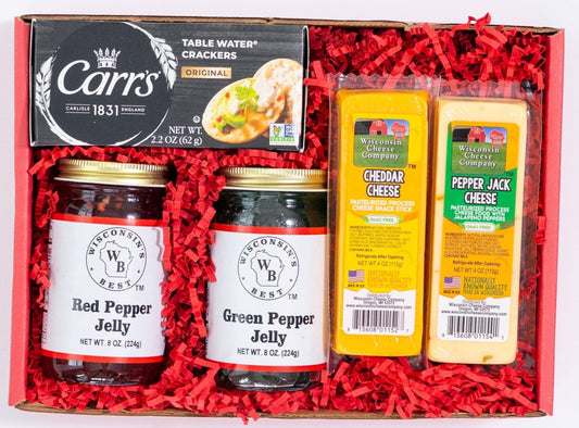 Pepper Jelly & Cheese Delight Gift Box