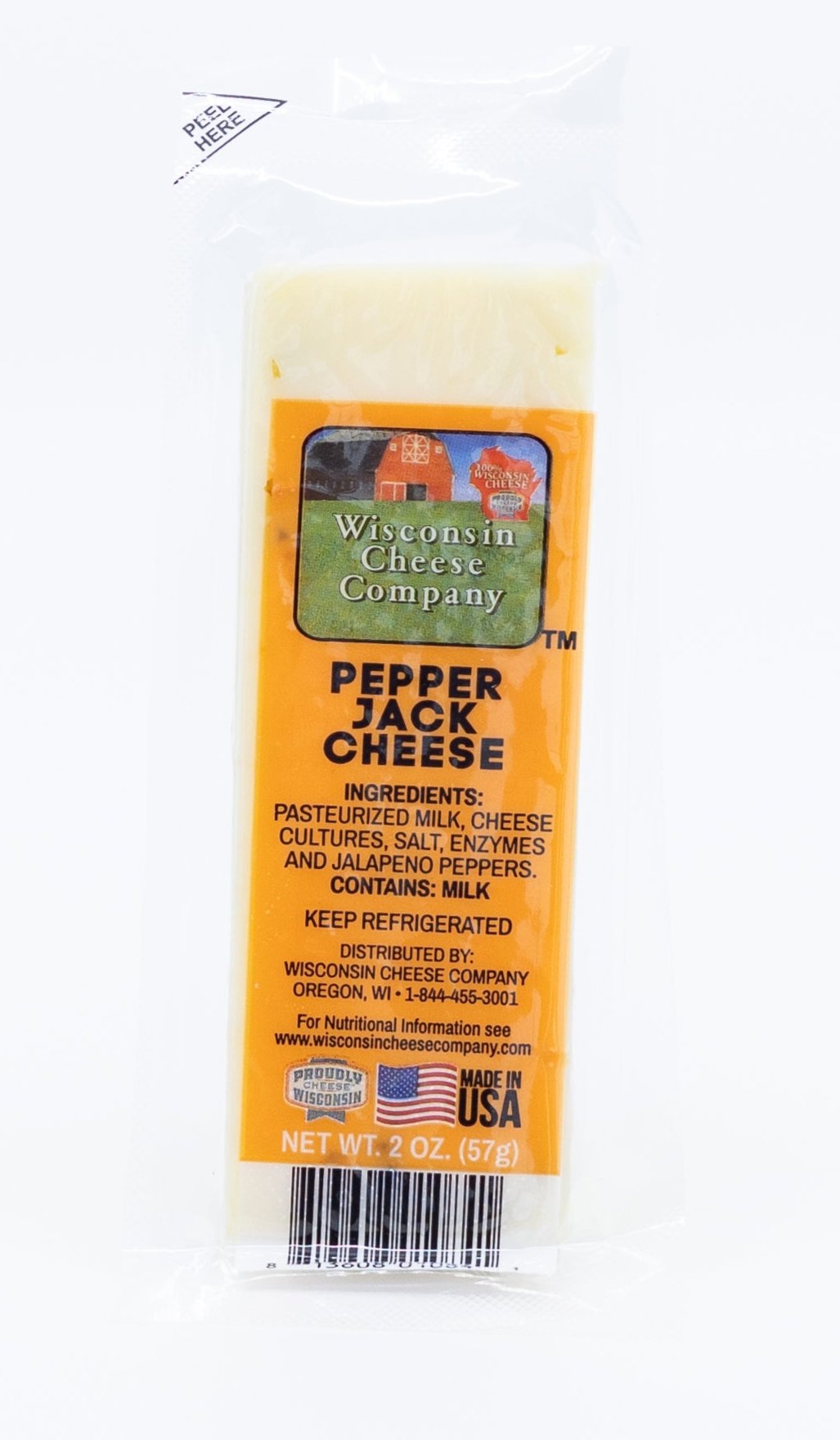 Pepper Jack Cheese Snack Sticks (2 oz. Per Stick, 24 Count)