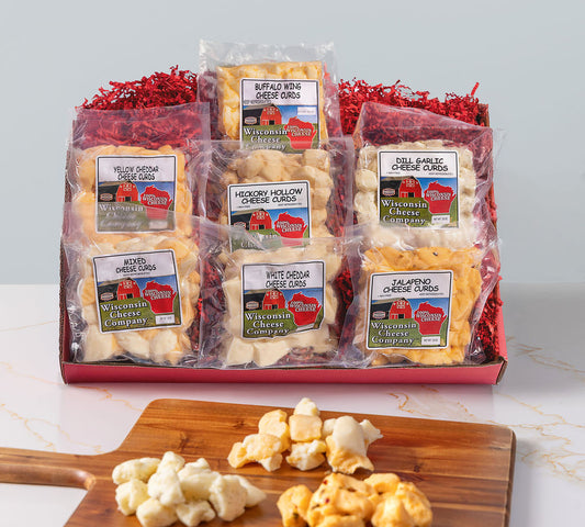 Ultimate Cheese Curd Assortment – 7-Pack