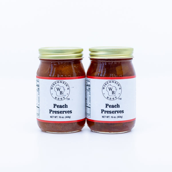 Peach Preserves 16 oz. (2 Pack)