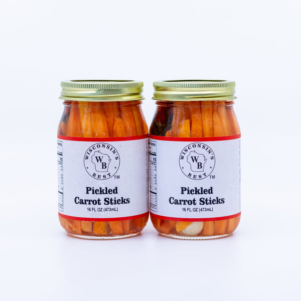 Pickled Carrot Sticks 16 oz. (2 Pack)