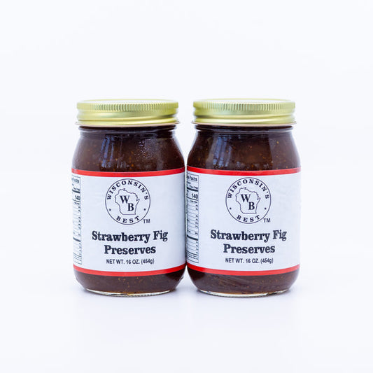 Strawberry Fig Preserves 16 oz. (2 Pack)