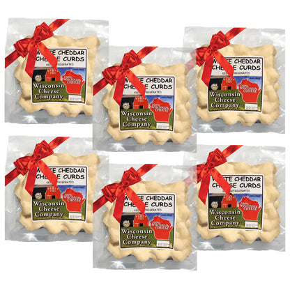 White Cheddar Cheese Curds - 6 Pack - 10 oz. Each