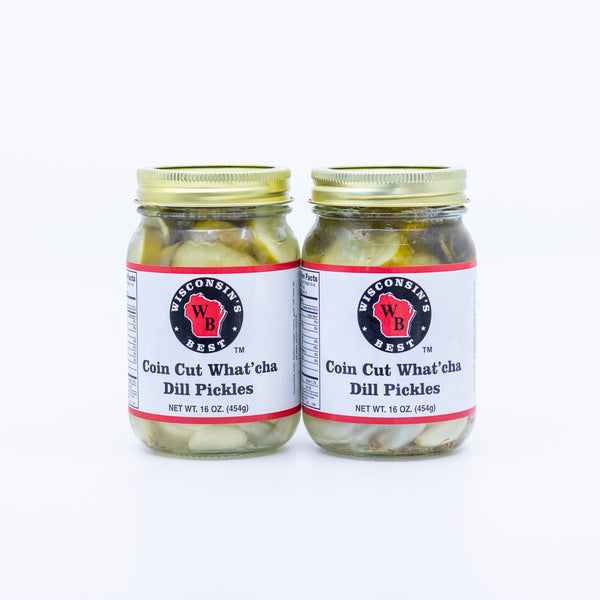 Coin Cut What'cha Dill Pickles 16 oz. (2 Pack)