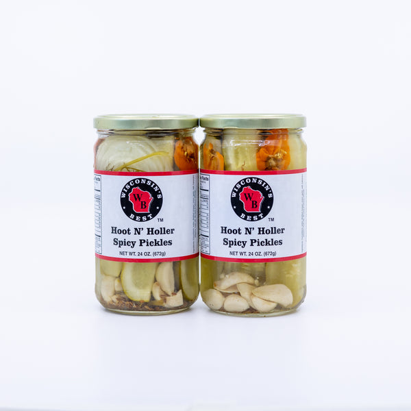 Hoot N' Holler Spicy Pickles 24 oz. (2 Pack)