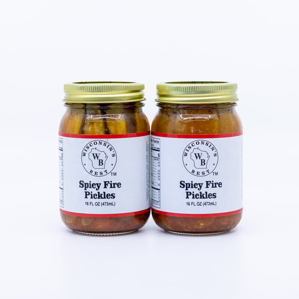 Spicy Fire Pickles 16 oz. (2 Pack)