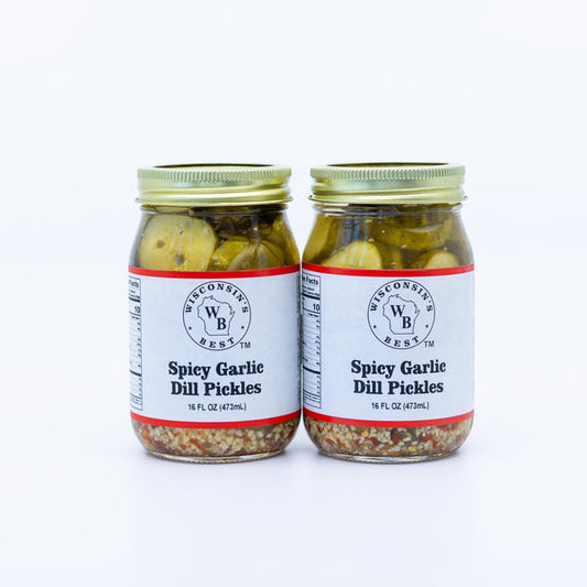 Spicy Garlic Dill Pickles 16 oz. (2 Pack)