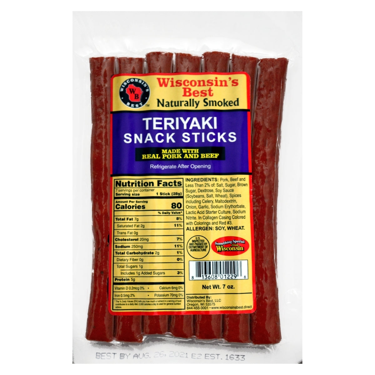 Teriyaki Snack Sticks