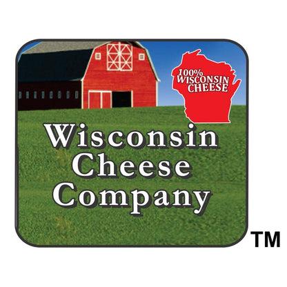 Wisconsin Ultimate Mancave Summer Sausage & Pepper Jack & Cheddar Cheese & Cracker Gift Box, A Great Family Gourmet Gift. Perfect Gift for Birthdays