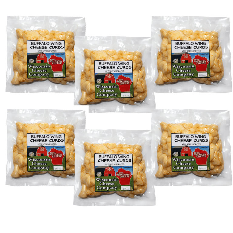 Buffalo Wing Cheese Curds - 6 Pack