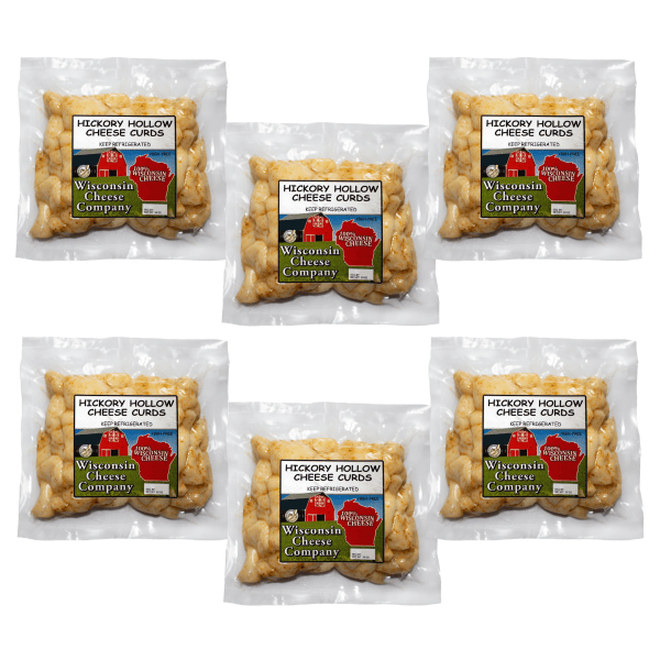 Hickory Hollow Smoked Cheese Curds - 6 Pack
