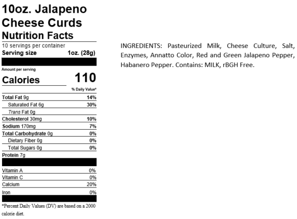 Jalapeno Cheddar Cheese Curds - 2 Pack - Image 4