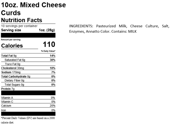 Mixed Cheddar Cheese Curds - 2 Pack - Image 4