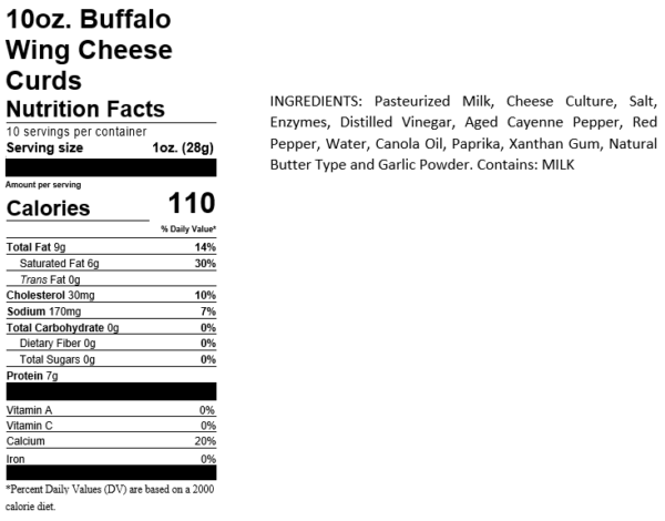 Buffalo Cheese Curds - 2 Pack - 10 oz. Each - Image 5