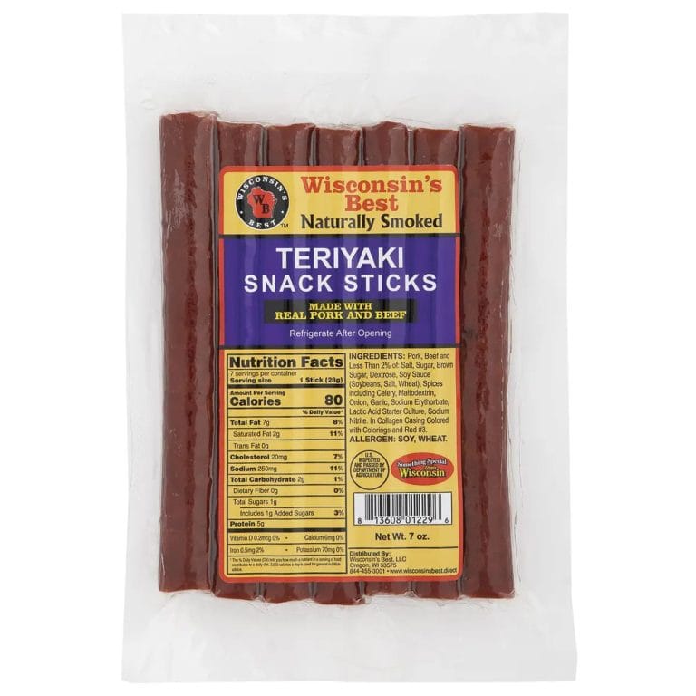 Teriyaki Sausage Sticks, 7 oz