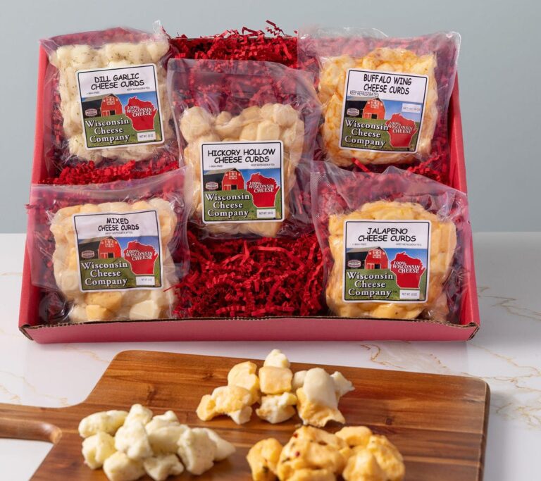 Cheese Curd Sampler Gift Box Gallery Image