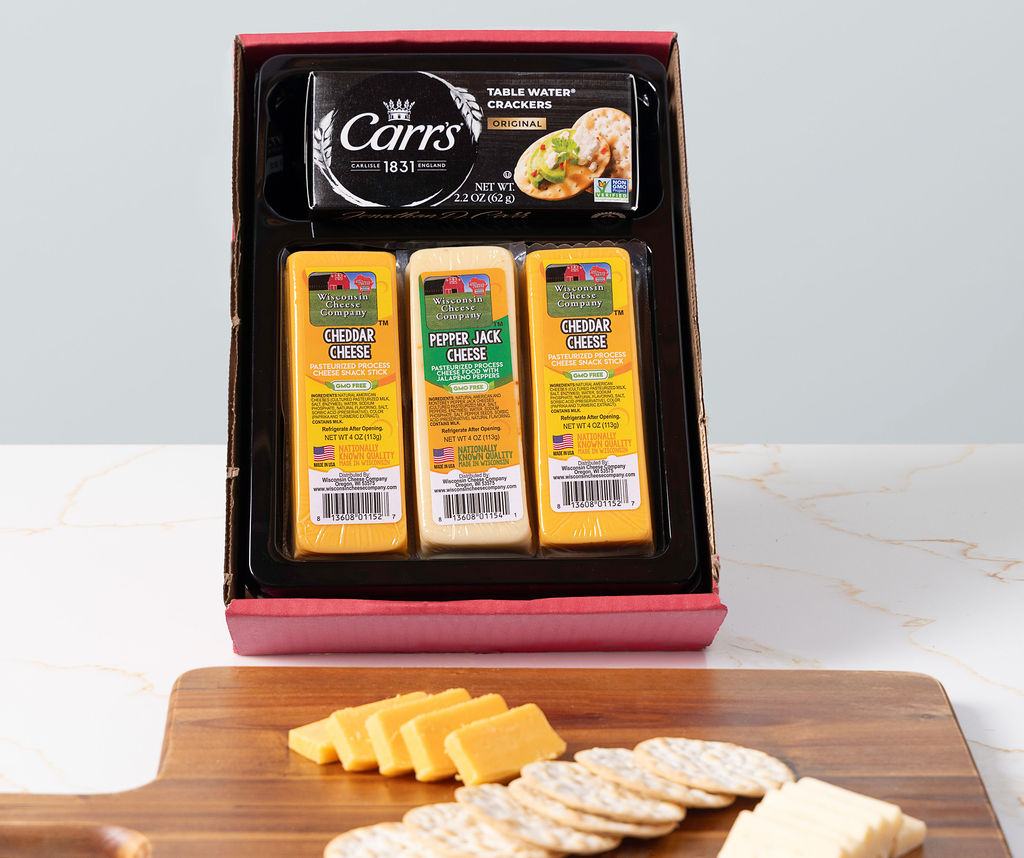 Classic Cheese & Cracker Gift Box - Image 4