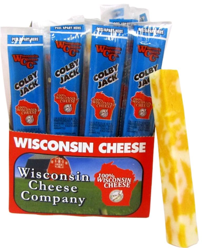 Colby Jack Cheese Snack Sticks, 24 Count