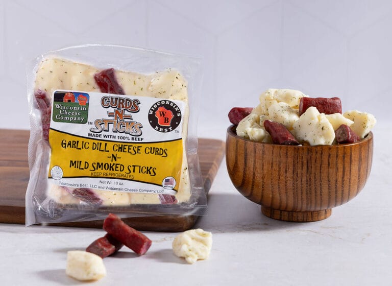 Garlic Dill Cheese Curds & Beef Sticks - 2 Pack