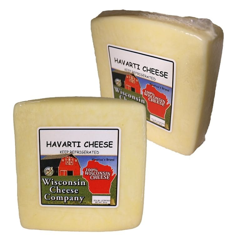 Havarti Cheese - (2) 15-ounce Blocks