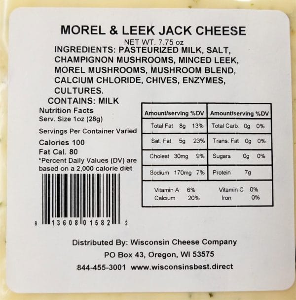Morel & Leek Jack Cheese - Image 5