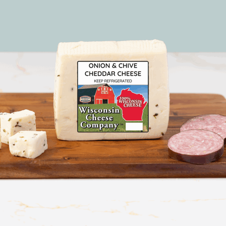 ONION & CHIVE CHEDDAR CHEESE