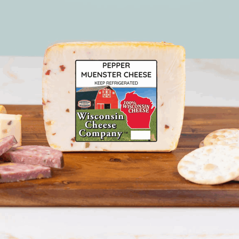 Pepper Muenster Cheese - (2) 7-ounce Blocks