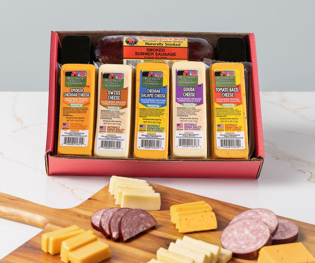 Specialty Cheese & Sausage Gift Box - Image 3