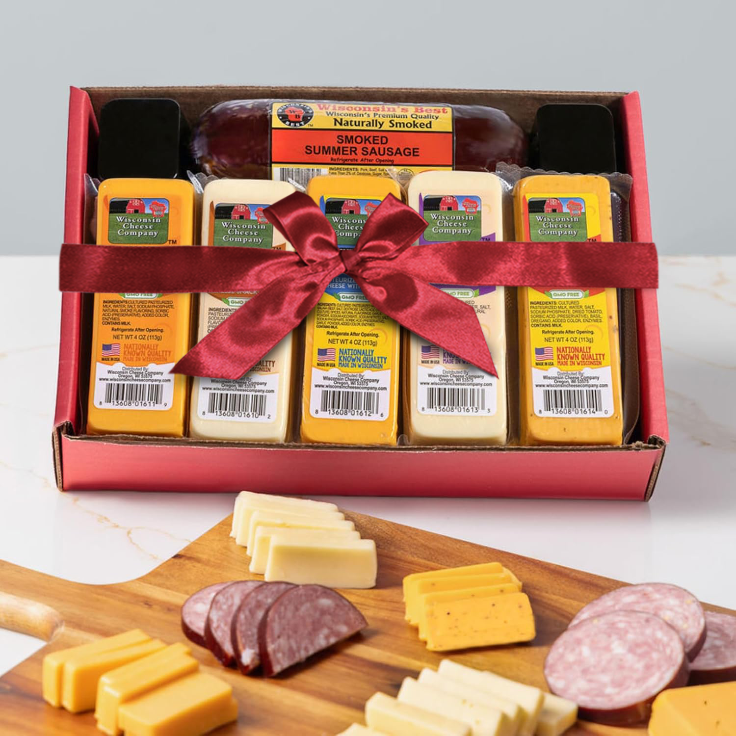 Specialty Cheese & Sausage Gift Box