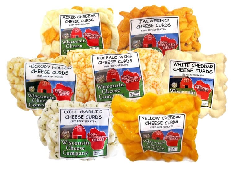 Deluxe Cheese Curd Sampler Gift Box (7 count) Gallery Image