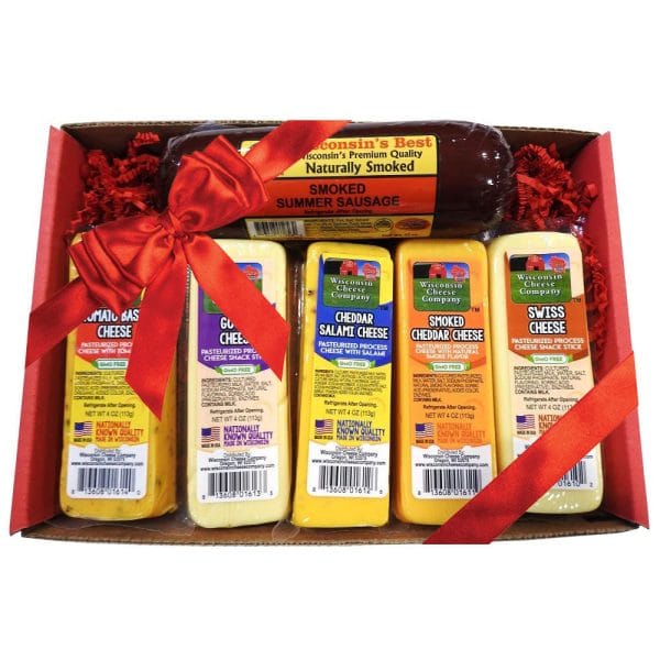 Specialty Cheese & Sausage Gift Box - Image 2