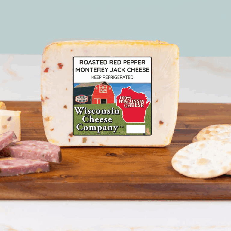 ROASTED RED PEPPER MONTEREY JACK CHEESE